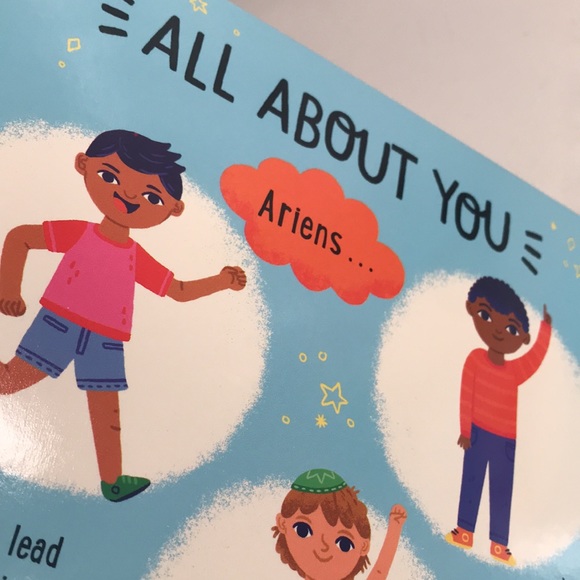 🌻4/$20 Aries Children’s Board Book Discovering Zodiac Signs Constellations New - Picture 9 of 9